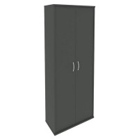 Riva А.СТ-1.9 (Антрацит) Шкаф высокий широкий (2 высокие двери ЛДСП)