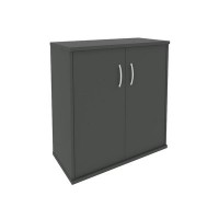 Riva А.СТ-3.1 (Антрацит) Шкаф низкий широкий (2 низкие двери ЛДСП)