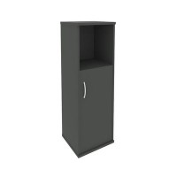 Riva А.СУ-2.1 Пр (Антрацит) Шкаф средний узкий правый (1 низкая дверь ЛДСП)