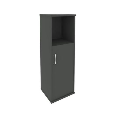 Riva А.СУ-2.1 Пр (Антрацит) Шкаф средний узкий правый (1 низкая дверь ЛДСП)