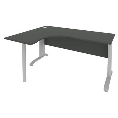 Riva ПЛ.СА-4 Л (Антрацит) Стол криволинейный левый