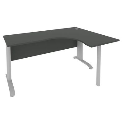 Riva ПЛ.СА-4 Пр (Антрацит) Стол криволинейный правый