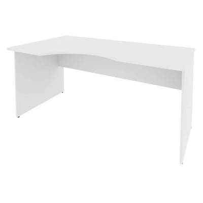 Riva А.СА-1 Л (Белый) Стол криволинейный левый