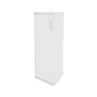 Riva А.СУ-2.3 Л (Белый) Шкаф средний узкий левый (1 средняя дверь ЛДСП)