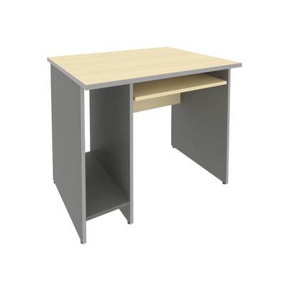 Riva А.СК -1 (Клен/Металлик) Стол компьютерный