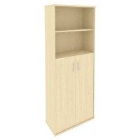 Riva А.СТ-1.6 (Клен) Шкаф высокий широкий (2 средние двери ЛДСП)