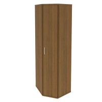 Riva А.ГБ-3 (Орех гварнери) Гардероб угловой (выдвижная вешалка)