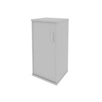 Riva А.СУ-3.1 Л (Серый) Шкаф низкий узкий левый (1 низкая дверь ЛДСП)