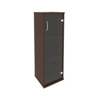 Riva А.СУ-2.4 Пр (Венге цаво) Шкаф средний узкий правый (1 средняя дверь стекло)