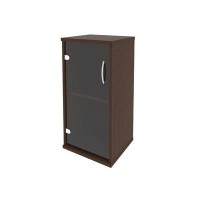 Riva А.СУ-3.2 Л (Венге цаво) Шкаф низкий узкий левый (1 низкая дверь стекло)