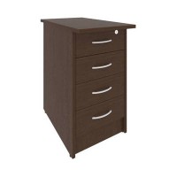 Riva А.ТП-4.2F (Венге цаво) Тумба приставная (4 ящика фолдинг, с замком)