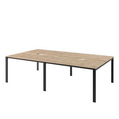 Саньяна N-51 (Дуб вотан) Бенч-система на 4 рабочих места