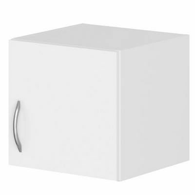 Simple SA-400.1 R (Белый) Антресоль узкая с глухой дверью