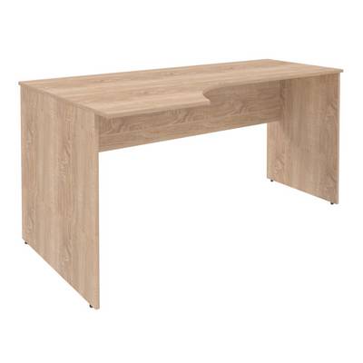 Simple SET160-1 L (Дуб сонома) Эргономичный стол, левый