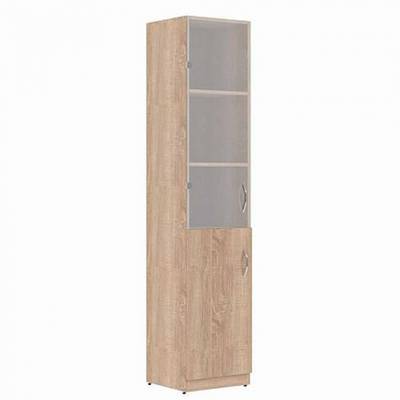 Simple SR-5U.2 L (Дуб сонома) Шкаф колонка комбинированая