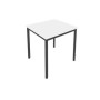 Slim System С.СП-2 (Белый/Антрацит) Стол письменный на металлокаркасе