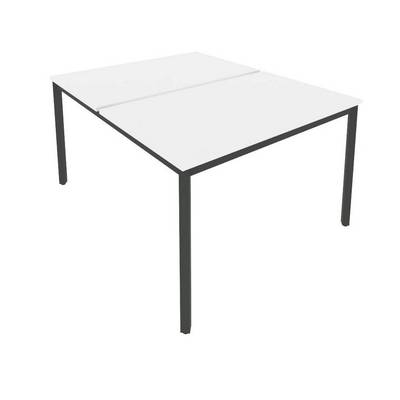 Slim System С.СП-4.3 (Белый/Антрацит) Рабочая станция на металлокаркасе