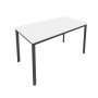 Slim System С.СП-5 (Белый/Антрацит) Стол письменный на металлокаркасе