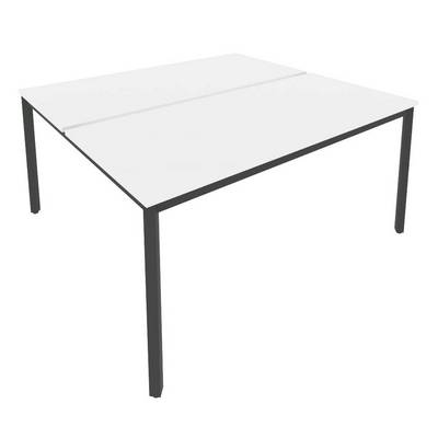 Slim System С.СП-6.3 (Белый/Антрацит) Рабочая станция на металлокаркасе