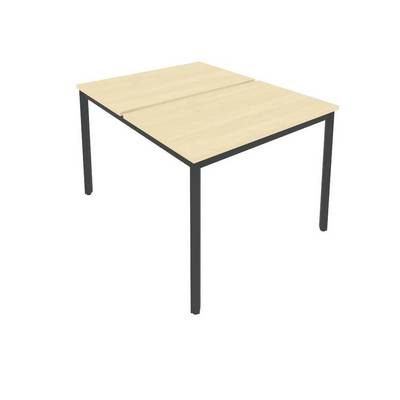 Slim System С.СП-3.2 (Клен/Антрацит) Рабочая станция на металлокаркасе