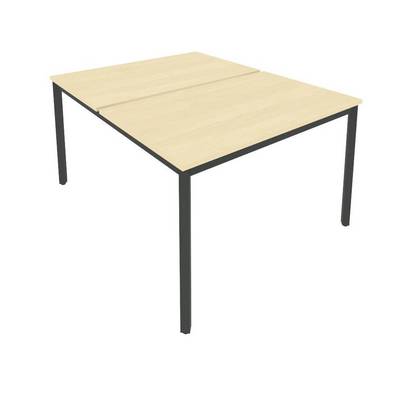 Slim System С.СП-4.3 (Клен/Антрацит) Рабочая станция на металлокаркасе