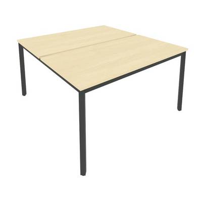 Slim System С.СП-5.3 (Клен/Антрацит) Рабочая станция на металлокаркасе