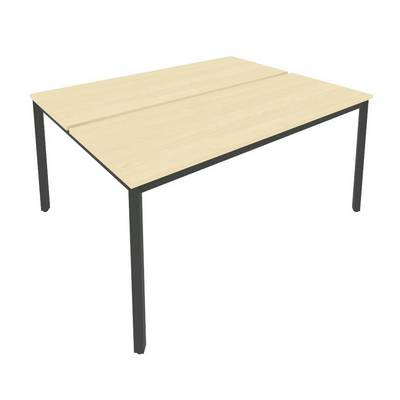 Slim System С.СП-6.2 (Клен/Антрацит) Рабочая станция на металлокаркасе