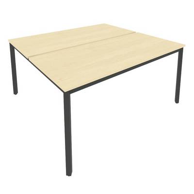 Slim System С.СП-6.3 (Клен/Антрацит) Рабочая станция на металлокаркасе