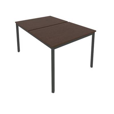 Slim System С.СП-3.3 (Венге/Антрацит) Рабочая станция на металлокаркасе