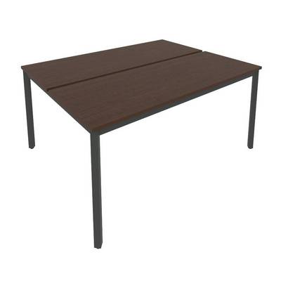 Slim System С.СП-6.2 (Венге/Антрацит) Рабочая станция на металлокаркасе