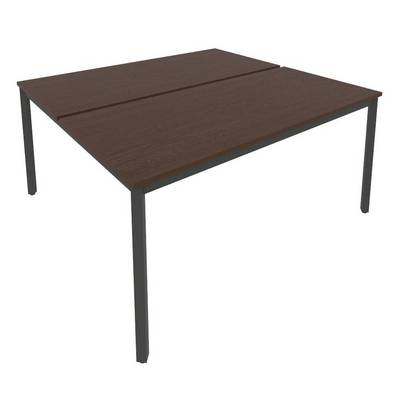 Slim System С.СП-6.3 (Венге/Антрацит) Рабочая станция на металлокаркасе