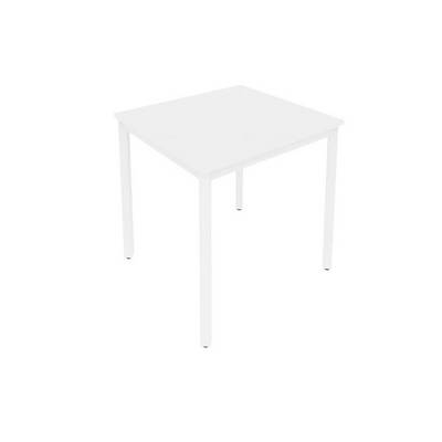 Slim System С.СП-2 (Белый/Белый) Стол письменный на металлокаркасе