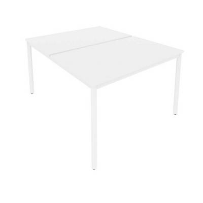 Slim System С.СП-4.3 (Белый/Белый) Рабочая станция на металлокаркасе
