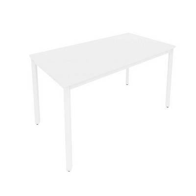 Slim System С.СП-5 (Белый/Белый) Стол письменный на металлокаркасе