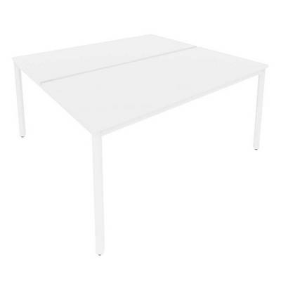 Slim System С.СП-6.3 (Белый/Белый) Рабочая станция на металлокаркасе