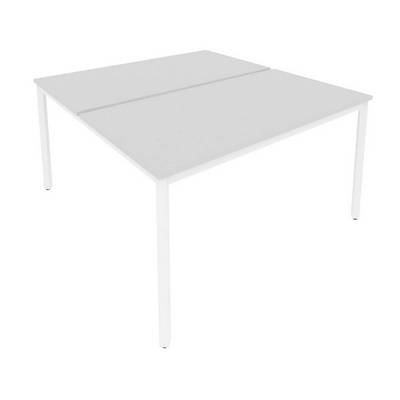 Slim System С.СП-5.3 (Серый/Белый) Рабочая станция на металлокаркасе