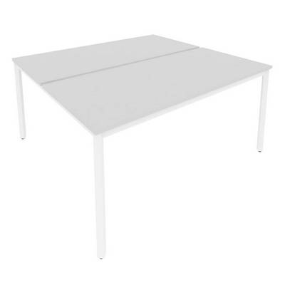 Slim System С.СП-6.3 (Серый/Белый) Рабочая станция на металлокаркасе