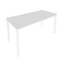 Slim System С.СП-6 (Серый/Белый) Стол письменный на металлокаркасе