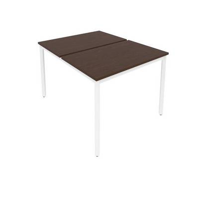 Slim System С.СП-3.2 (Венге/Белый) Рабочая станция на металлокаркасе