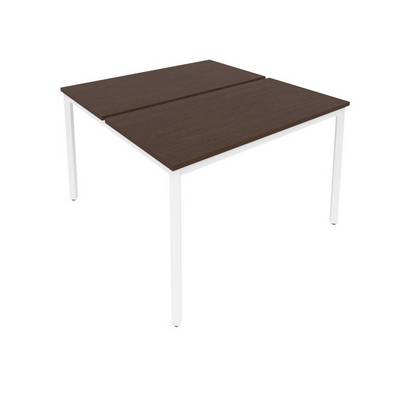 Slim System С.СП-4.2 (Венге/Белый) Рабочая станция на металлокаркасе