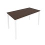 Slim System С.СП-5 (Венге/Белый) Стол письменный на металлокаркасе