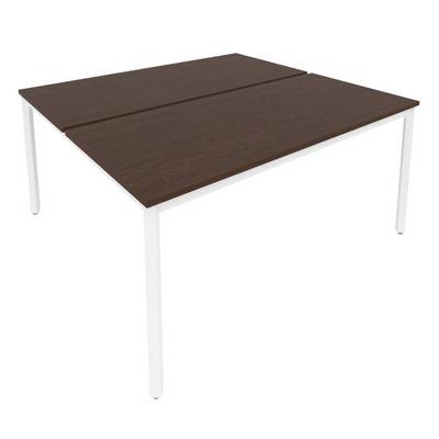 Slim System С.СП-6.3 (Венге/Белый) Рабочая станция на металлокаркасе