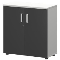 Смарт СМШ-28Д2 Тип1 (Белый/Графит) Шкаф закрытый