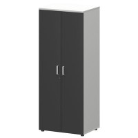 Смарт СМШ-58-6ШД Тип1 (Белый/Графит) Гардероб глубокий