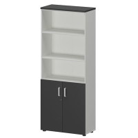 Смарт СМШ-58Д2 Тип2 (Белый/Графит) Шкаф с низкими дверьми