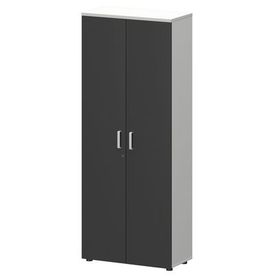 Смарт СМШ-58ШД Тип1 (Белый/Графит) Шкаф для одежды