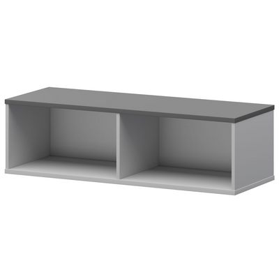 Смарт СМТ-12Н25 (Белый/Графит) Надставка на тумбу-купе