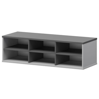 Смарт СМТ-12НВ.18 Тип2 (Белый/Графит) Надставка на тумбу-купе