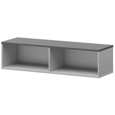 Смарт СМТ-15Н25 (Белый/Графит) Надставка на тумбу-купе