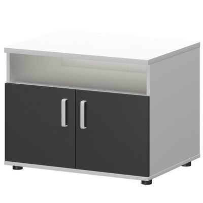 Смарт СМТ-2ДН Тип1 (Белый/Графит) Тумба под МФУ